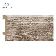 INTCO  Hot Selling Wood Color Waterproof Decorative Baseboard  Accessories Rodape Vinyl Floor Skirting Board